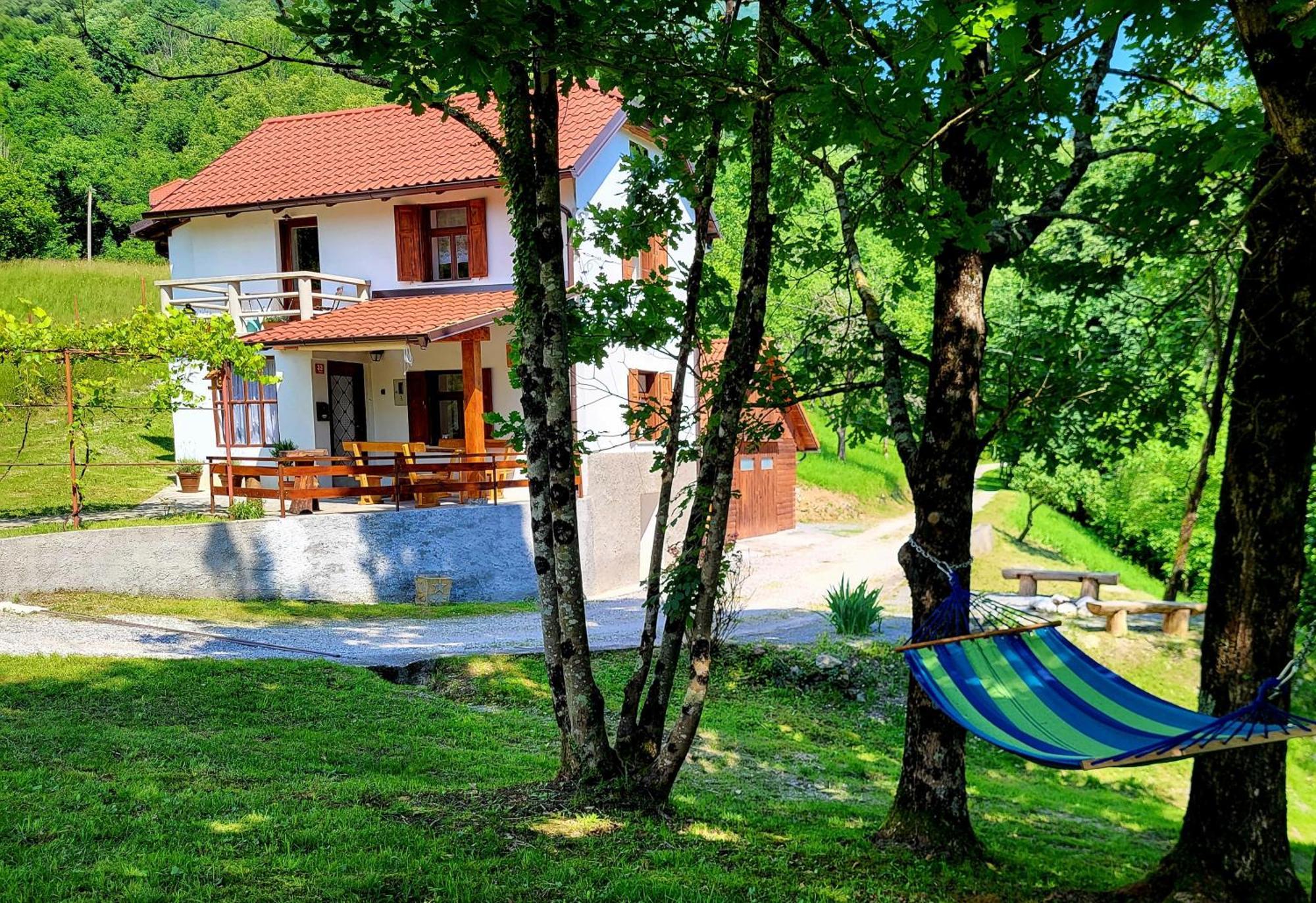 Cukova Bajta Villa Most Na Soci Exterior photo